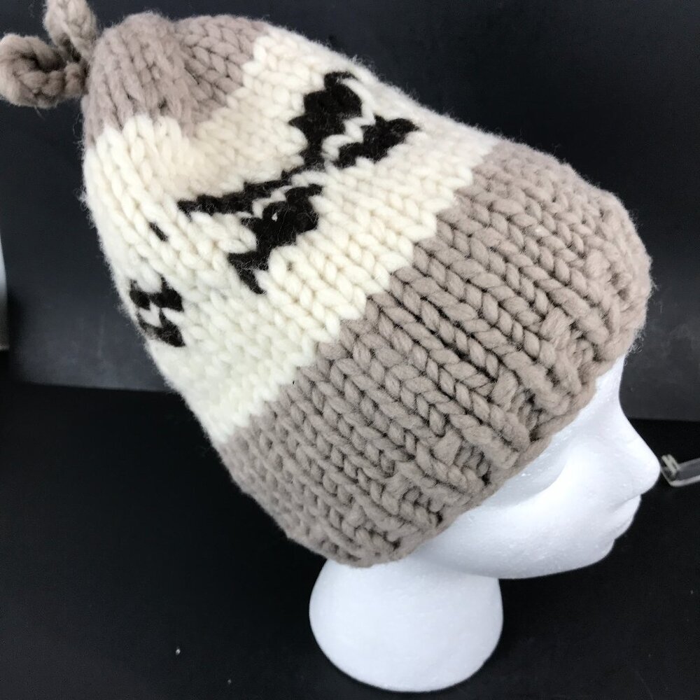 100% Wool knit cap, made in Canada